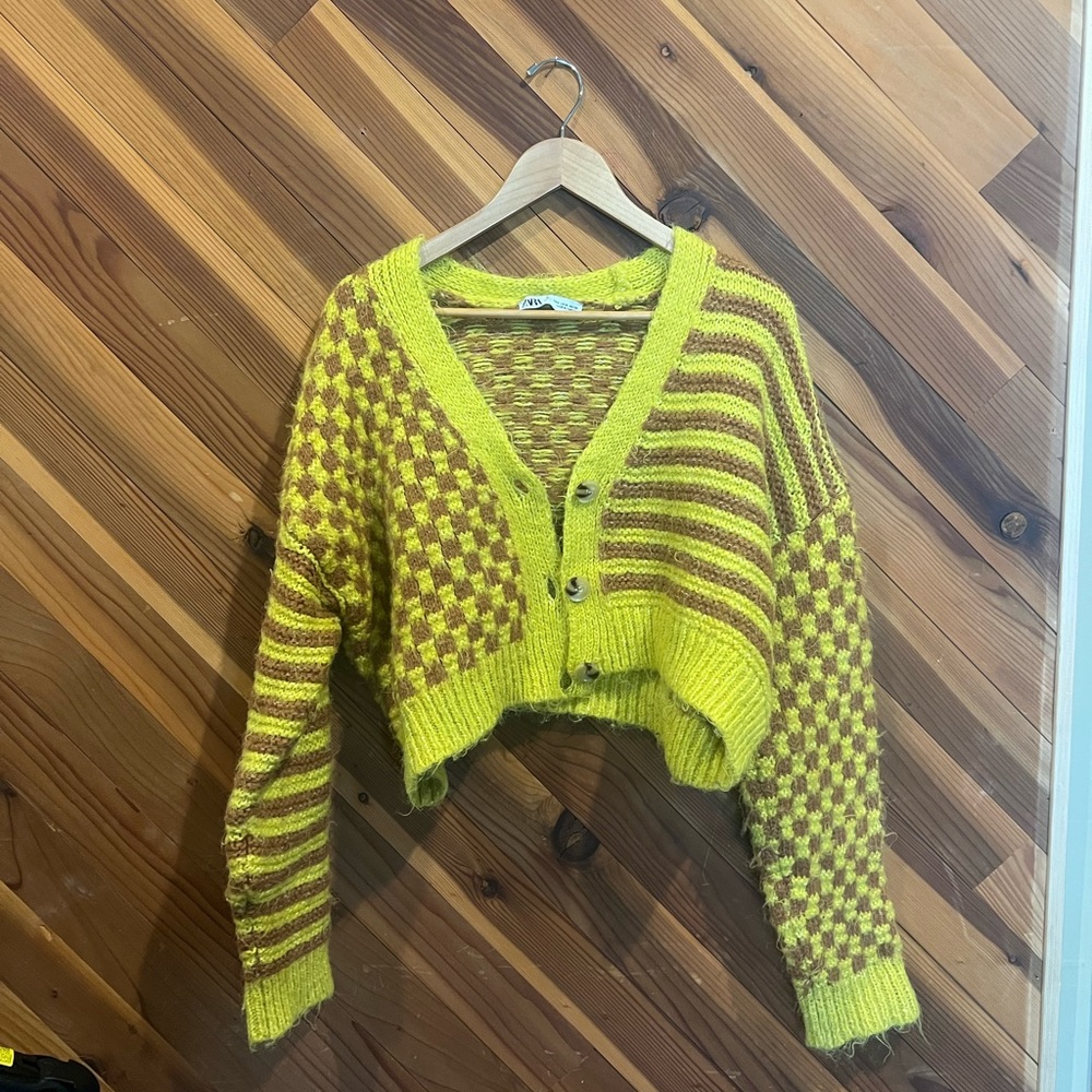 Zara cropped cardigan